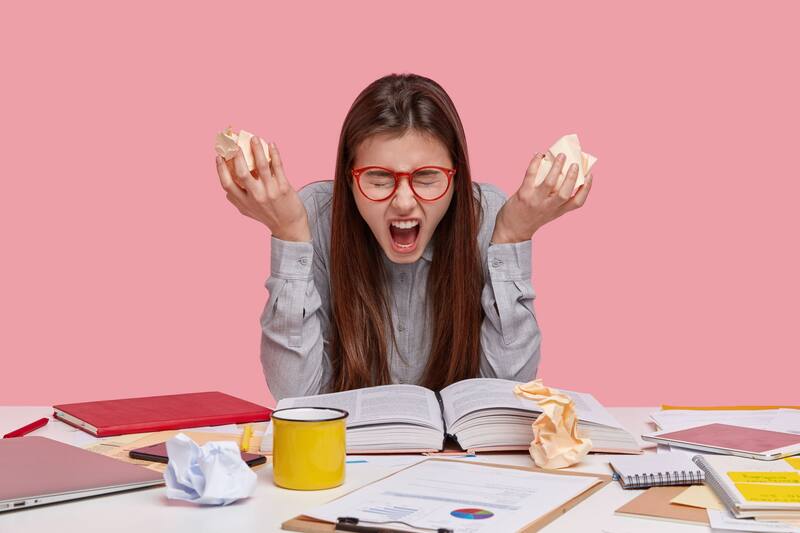 Momentos de estrés. Fuente: Archivo.