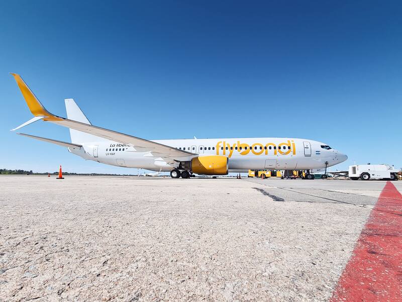 Flybondi empezó a volar a Ushuaia