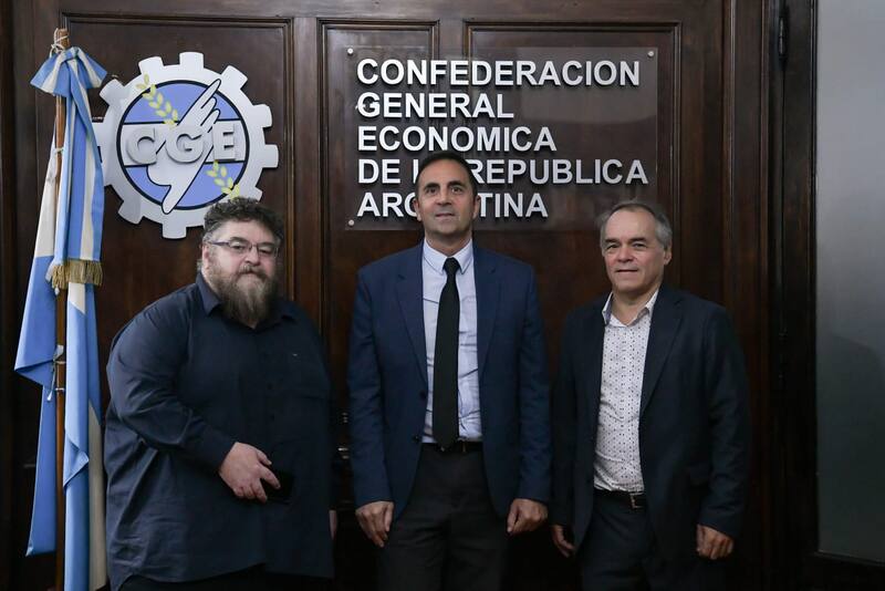 Cordero en la sede de CGERA