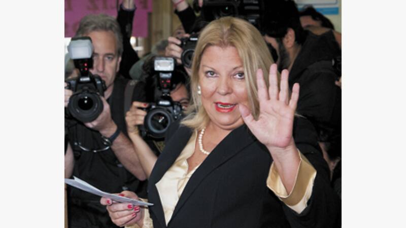 Elisa Carrió volvió, exultante, a soñar con el 2015