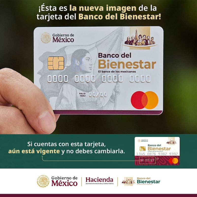 Aunque la tarjeta cambió de diseño, la función y el uso de la tarjeta siguen siendo los mismos. Foto: archivo El Cronista México