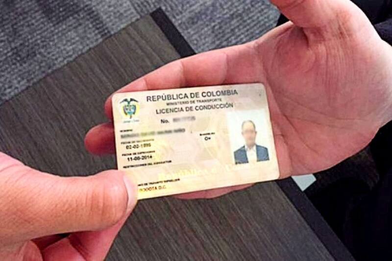 En Colombia, la licencia de conducir es administrada por el RUNT y el ministerio de Transporte (Fuente: archivo).