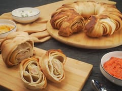 Receta ideal para el finde: pan de campo y cremona a la parrilla, por el chef Roberto Petersen