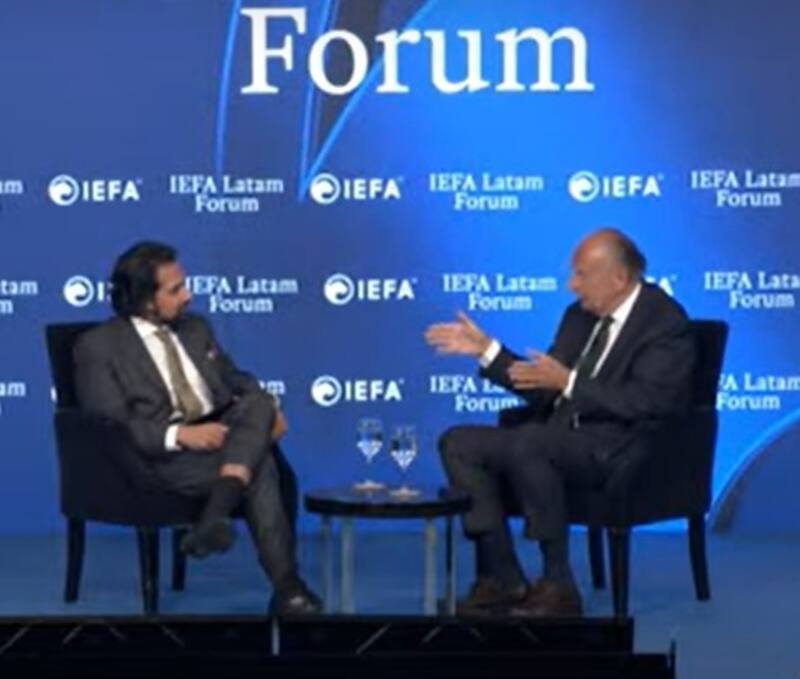 José Luis Manzano dialogó con Rahim Bapoo, director general del grupo de Transición Energética y Metales, Minería y Minerales Críticos de BMO Capital Markets