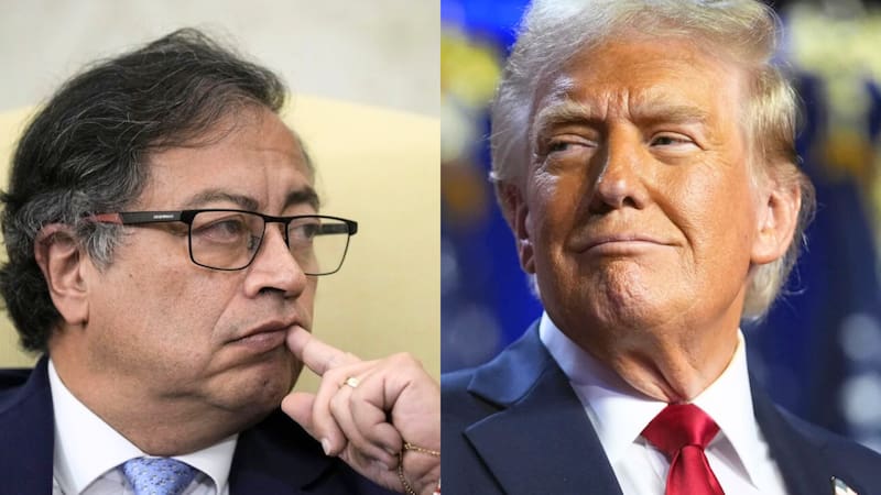 Gustavo Petro: "Mi problema es con Trump, no con Estados Unidos".