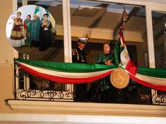 Celebración de la independencia de México en Argentina: La embajadora Lilia Rossbach recreó el Grito de Dolores