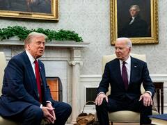 Trump volvió a la Casa Blanca y le agradeció a Biden por una "transición pacífica"