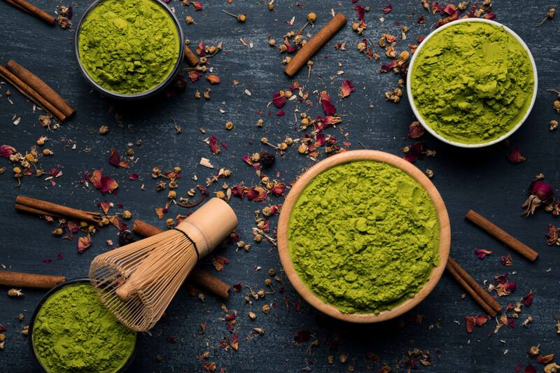 Té de matcha. Fuente: Archivo.