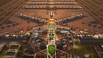 Construyen el aeropuerto más grande del continente: recibirá a 110 millones de pasajeros por año y será la nueva maravilla arquitectónica