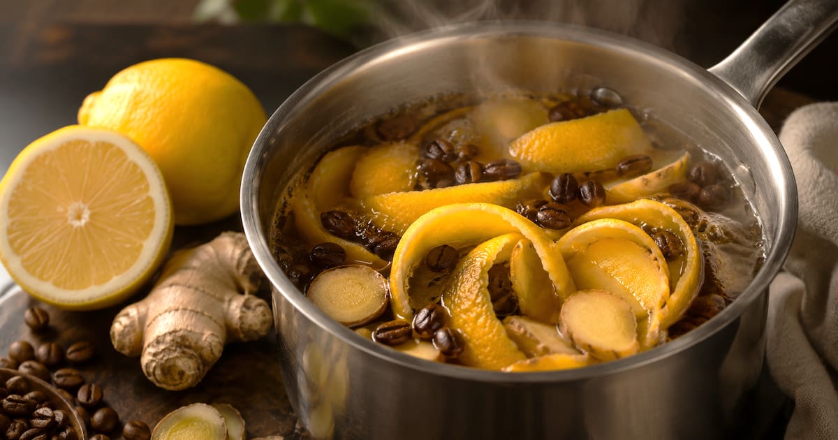 Boiling Lemon Peel with Ginger and Coffee: What It’s For and Why It’s ...