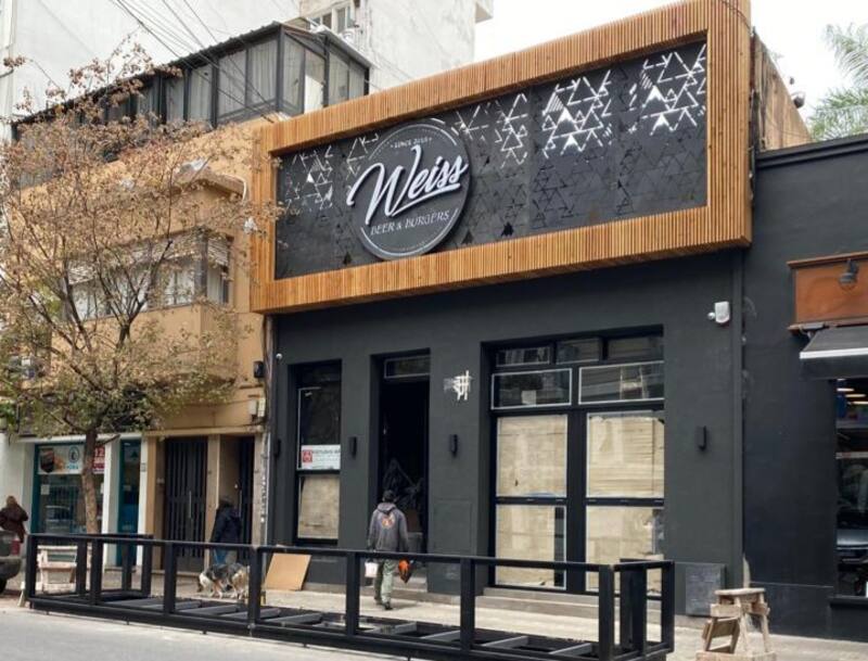 El local de Weiss en Rosario