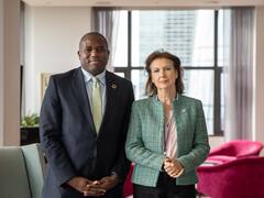 Mondino se reunió con el canciller británico por Malvinas: qué acuerdos alcanzaron