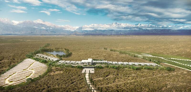 Se tratan de más de 400 hectáreas con vistas a la Cordillera de los Andes