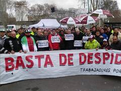 Gremios se movilizan ante la amenaza de 160 despidos