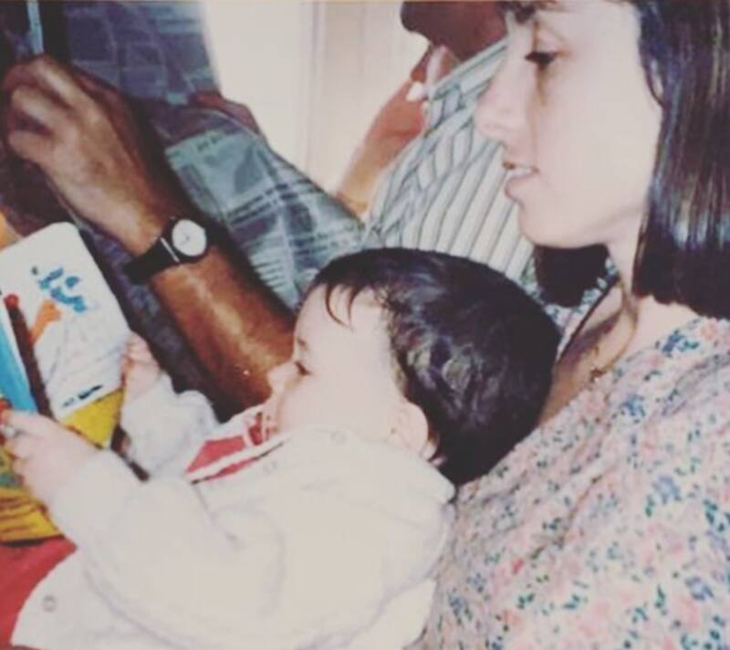 Grace Papini despidió a su hija con un posteo ilustrado por una foto de Sofía cuando era bebé