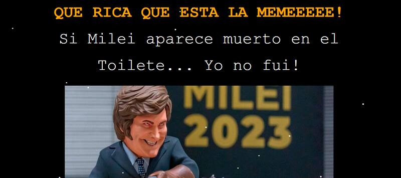 Reciente hackeo a la página de Unión por la Patria.