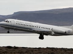 Sin Cristina, el Tango 02 trasladó a funcionarios hasta Río Gallegos