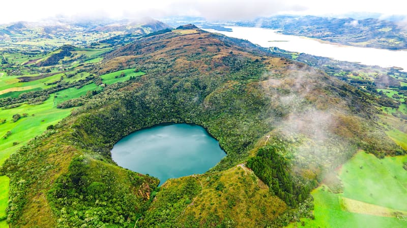 Laguna de Guatavita. (Fuente: shutterstock)