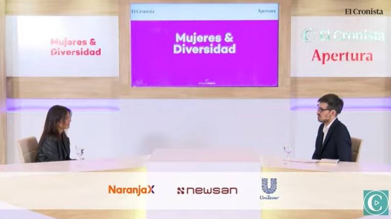 Erica Reynoso (Naranja X), moderada por Javier Ledesma (El Cronista)