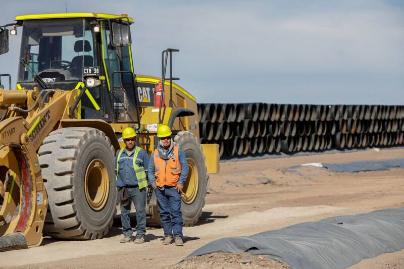 El Gasoducto Néstor Kirchner será una de las grandes obras que impulsarán la actividad en 2023.