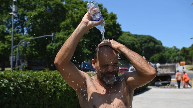Ola de calor en España y aviso naranja por fuertes tormentas con granizo. Imagen: archivo.