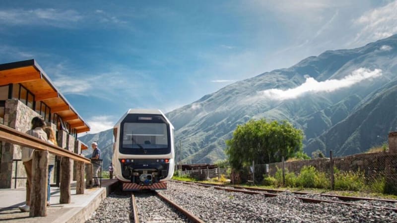 El tren recorre 42 kilómetros de la Quebrada.