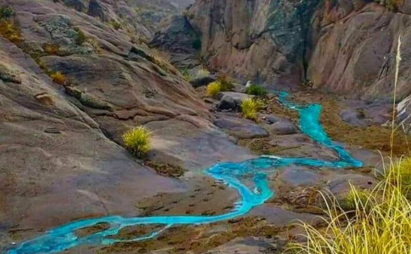 El Río Turquesa de Catamarca, uno de los lugares no convencionales que atraen turistas