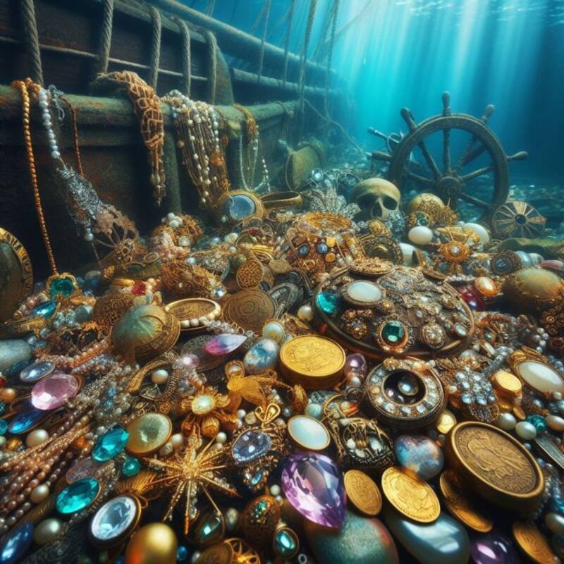 Hallan en las Bahamas un valioso tesoro de oro y joyas de 1656 hundido con un formidable barco.