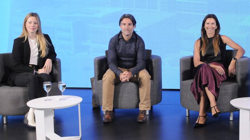 Vanina De Martino (CCU), Javier Sáez (Fratelli Branca) y Luz Fochezato (Burger King)