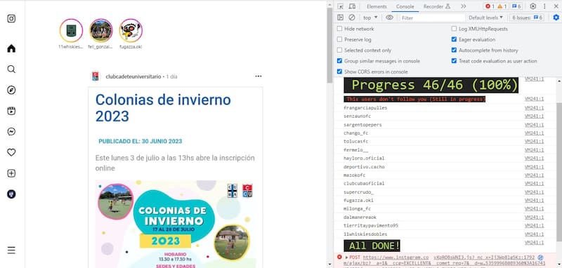 Un truco permite saber qué seguidores no te devolvieron el follow.