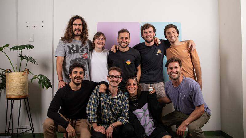 El equipo de Meraki. (Foto: gentileza Marcos Aliaga).