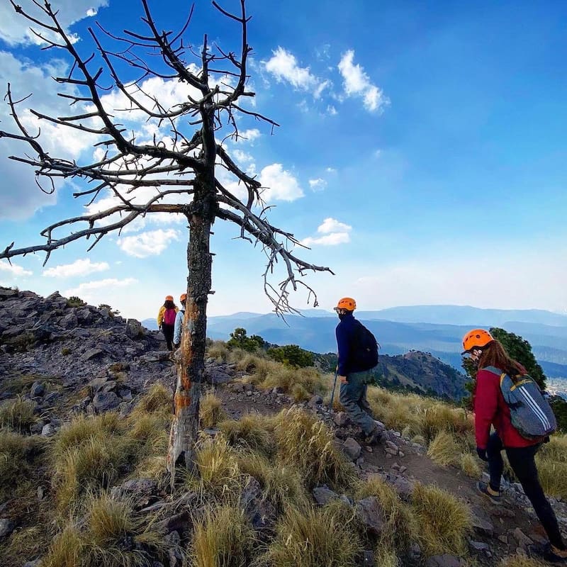 El Parque Nacional Cumbres del Ajusco es un sitio de montañas y bosques de la Ciudad de México, ideal para los amantes del senderismo y las fotografías panorámicas de altura. Foto: Instagram @mexico_climbin