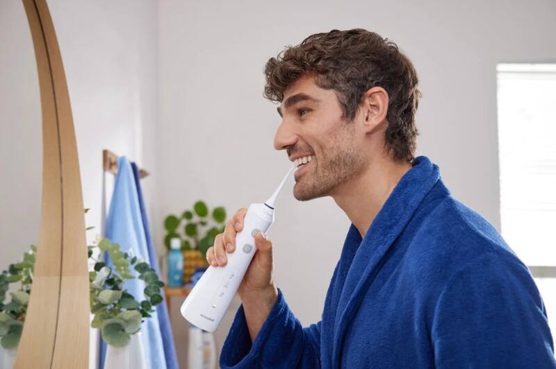 El irrigador bucal de Lidl elimina el sarro y deja los dientes más blancos. (Fuente: Lidl).