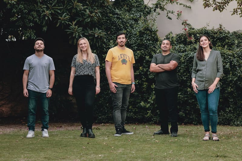 Rodrigo Tissera, Andrea Ramos, Jairo Trad, Toni Abdala y Tati Malvasio, de Kilimo.