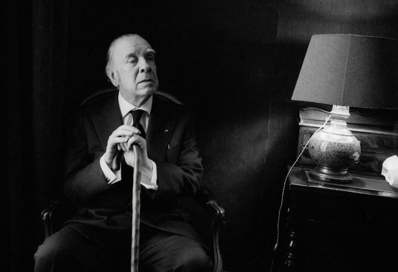 Jorge Luis Borges, el autor de "1964". Foto: Archivo.