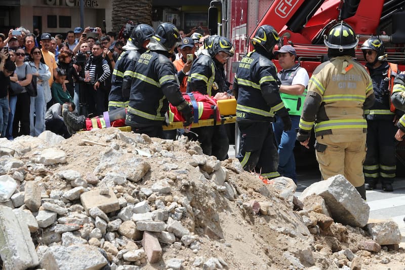 Simulacro de terremoto, el gigante que duerme bajo la CDMX. Fuente: archivo.