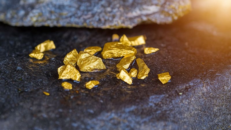 Todos lo desechan pero tiene una fortuna incalculable de oro de 22 quilates.