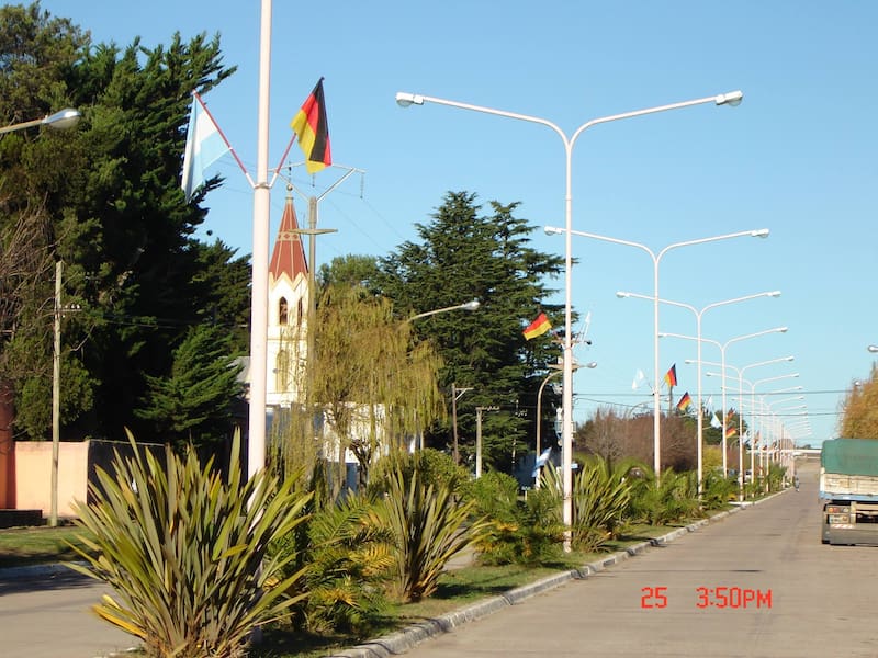 Colonia Hinojo es la primera colonia alemana establecida en Argentina, fundada en 1878 y ubicada a solo 15 kilómetros de Olavarría. (Foto: Facebook Colonia Hinojo)