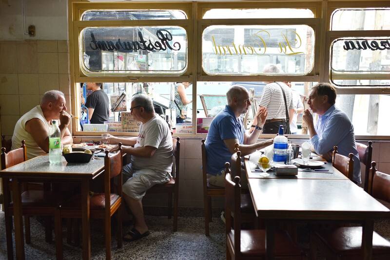 Larreta y Santilli almorzando en La Matanza
