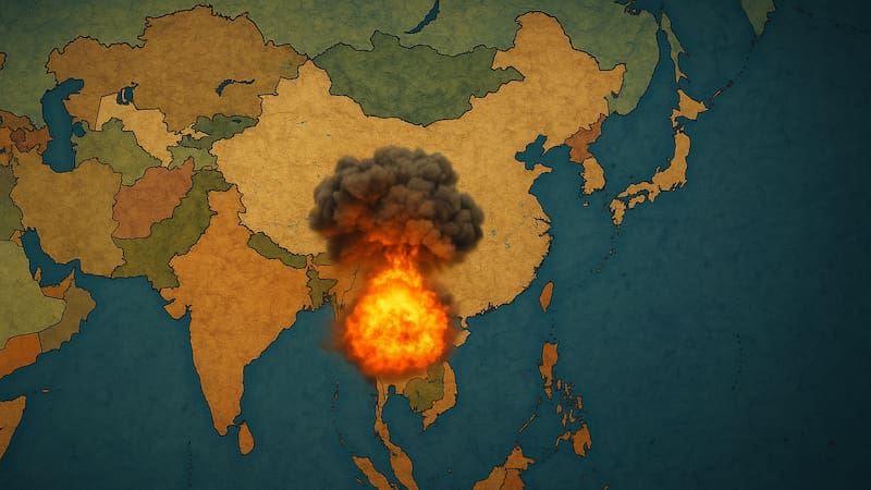 Tercera Guerra Mundial: estos serán los primeros países asiáticos en caer, según ChatGPT.