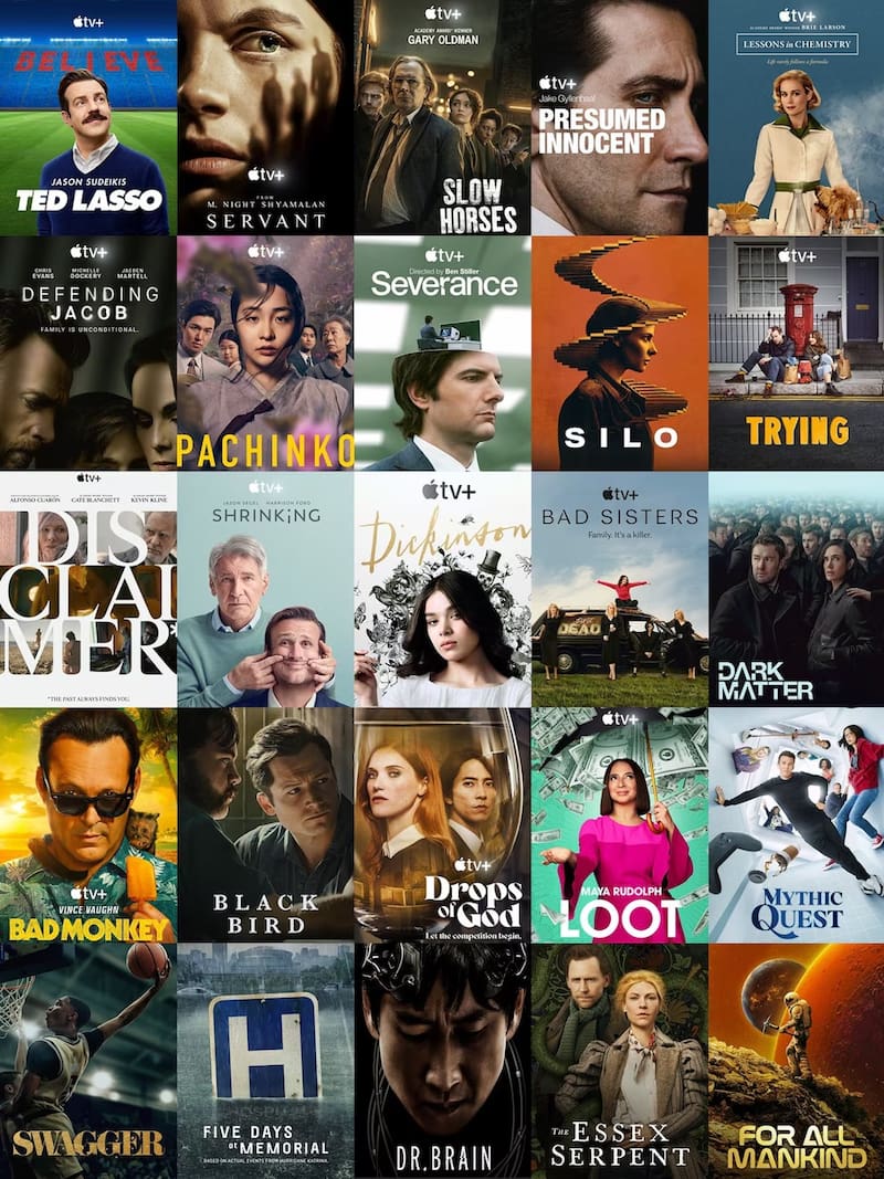 Estas son algunas de las producciones de Apple TV que podrás ver gratis en 2025.