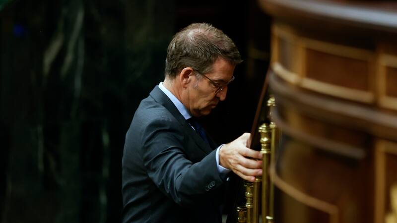 Fueron 5 los votos que lo separaron de la investidura.