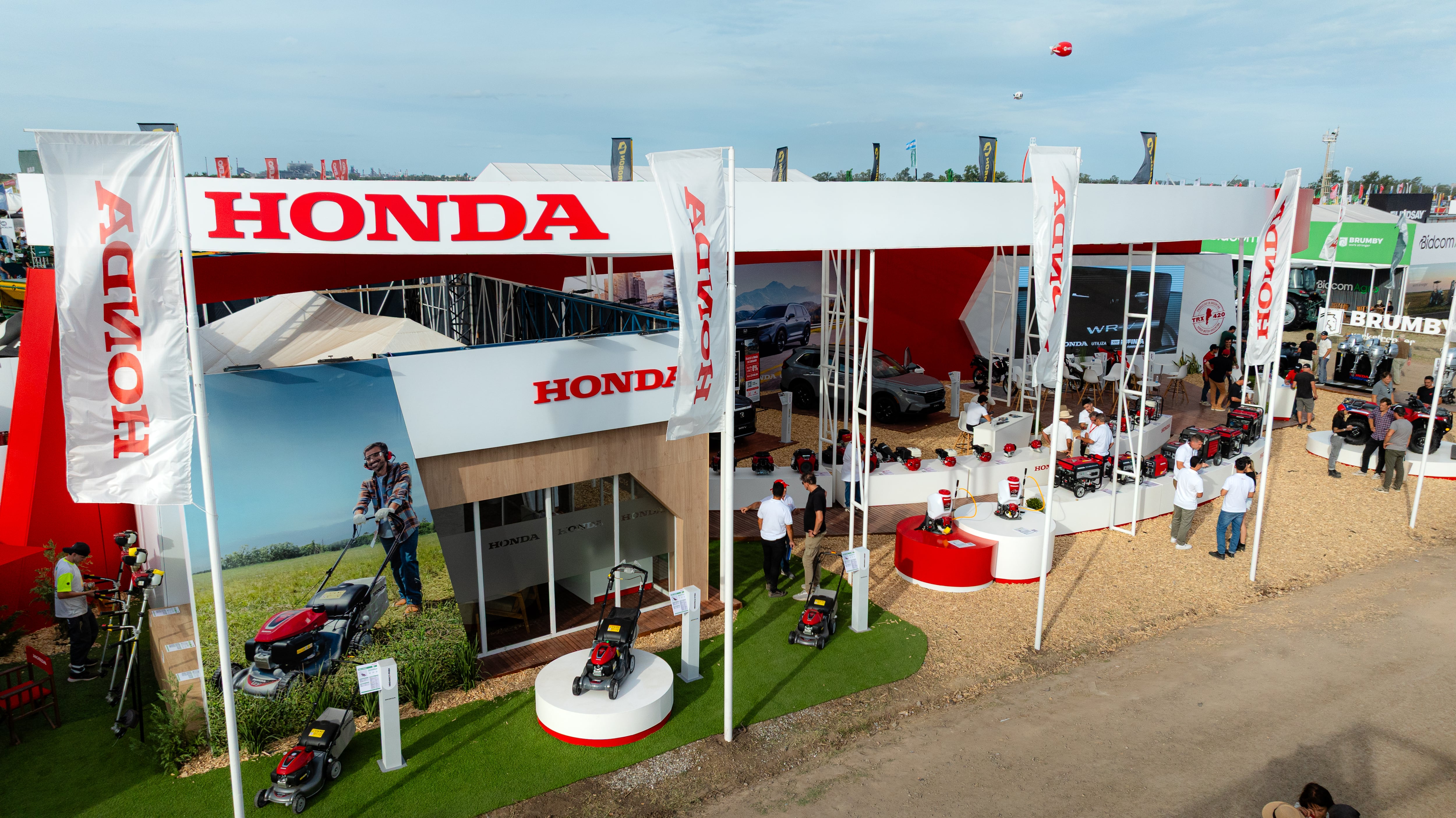 Honda redobla su apuesta al agro con el respaldo de John Deere