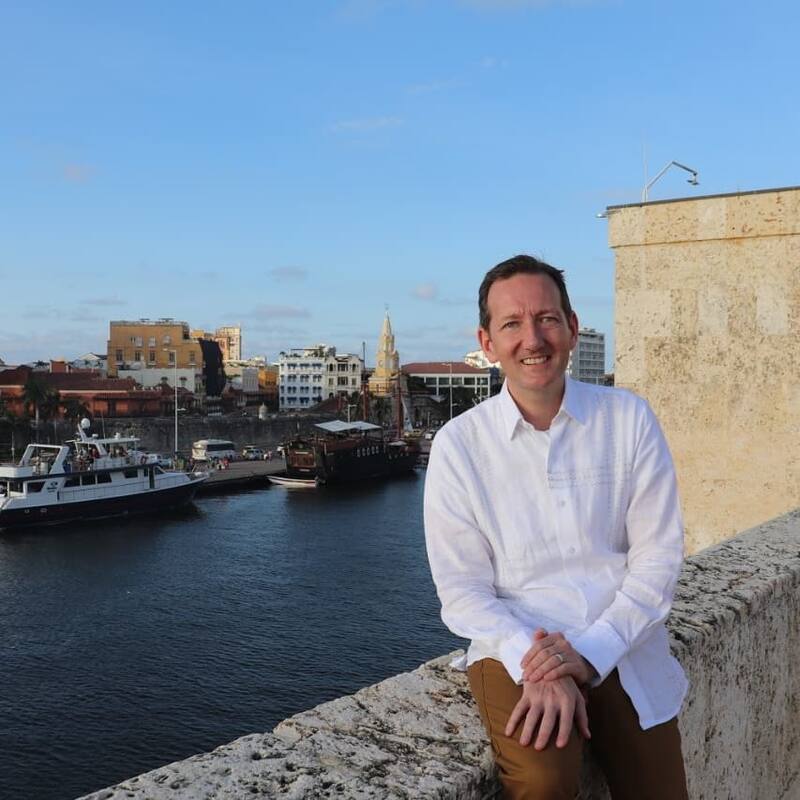 Colin Martin-Reynolds es el nuevo gobernador designado por Reino Unido para las Islas Malvinas. (Foto: Instagram @diplocolin)