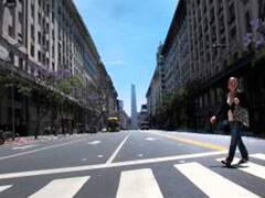 Desde el inicio del confinamiento, el tránsito cayó un 66% en el AMBA