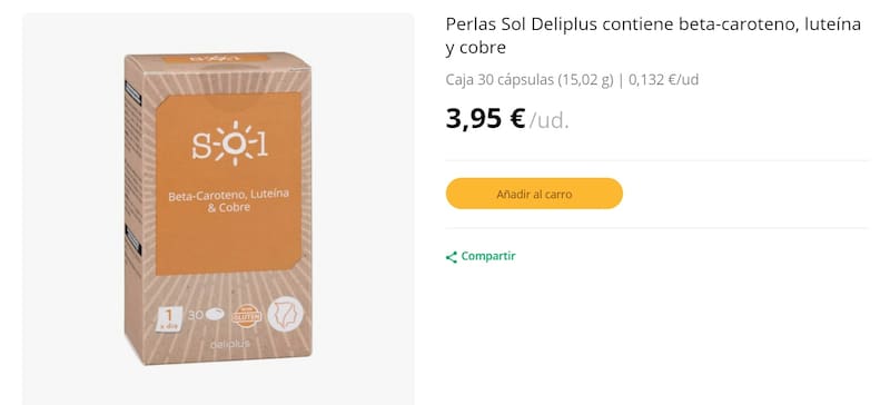 Los fanáticos del sol ya pueden adquirir este gran producto en Mercadona.