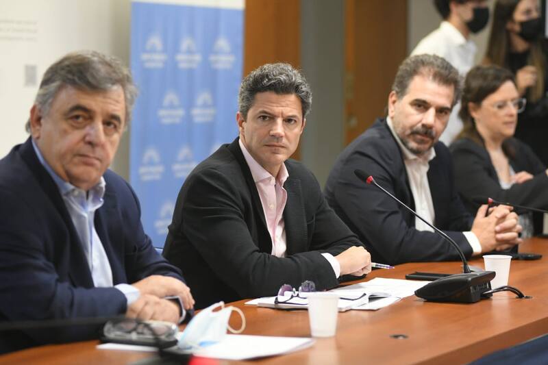 El encuentro contó con la presencia de los jefes de bloque de Juntos por el Cambio.