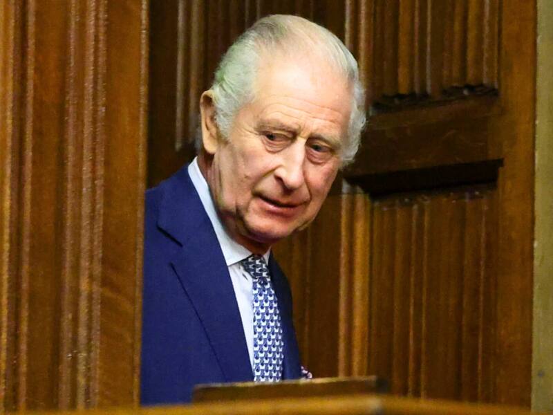 Preocupación por la salud del rey Carlos III.