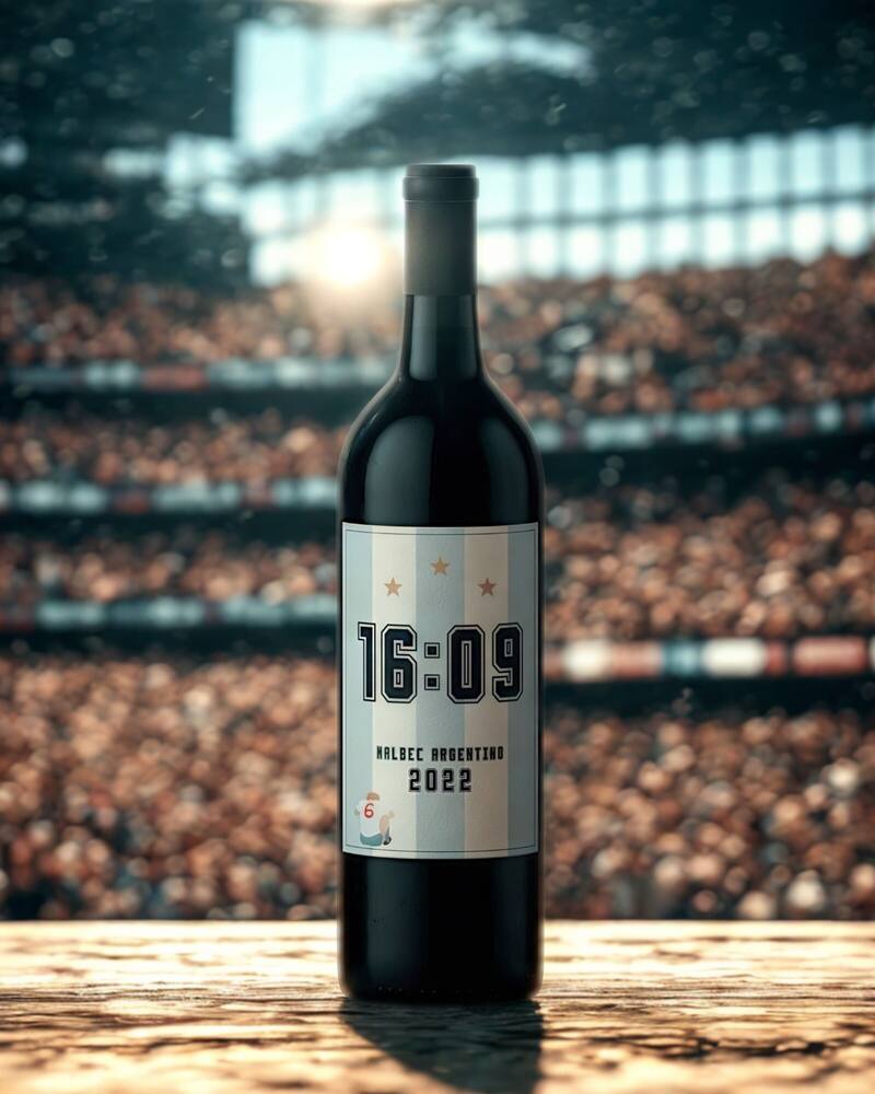 El vino homenajea al gol de Diego Maradona a los ingleses en 1986
