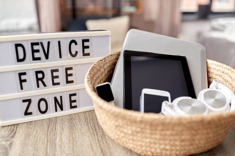 Zona fuera de dispositivos. Fuente: Shutterstock.